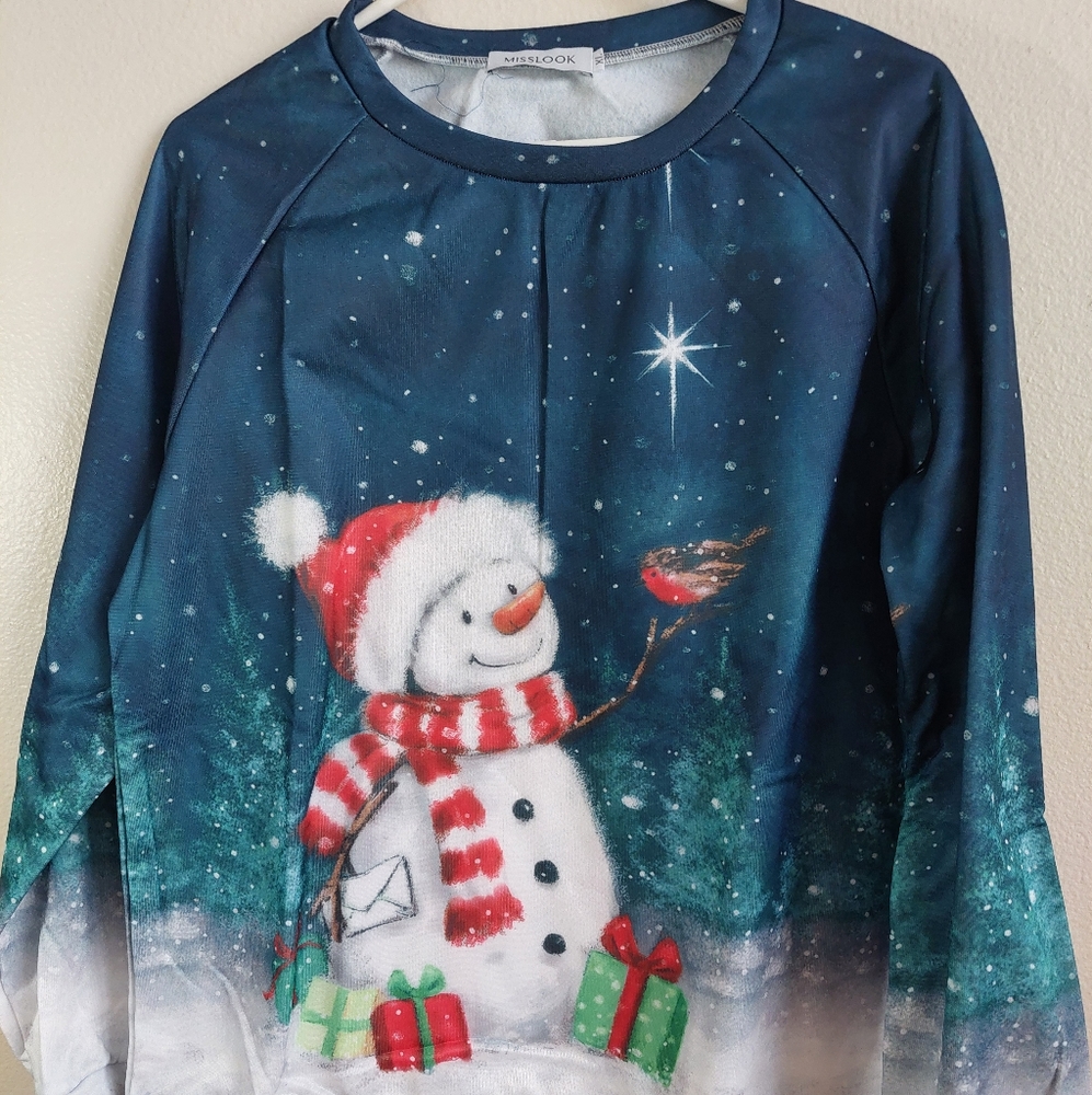 Fun holiday long sleeve XL shirt